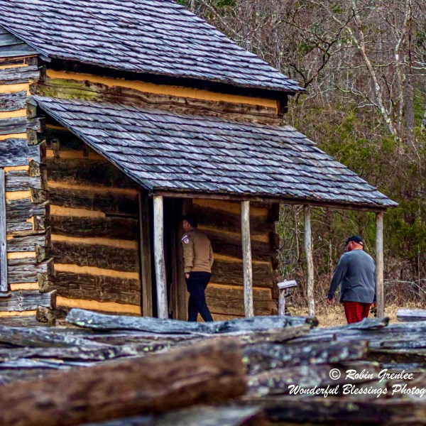 a person standing in front of a house